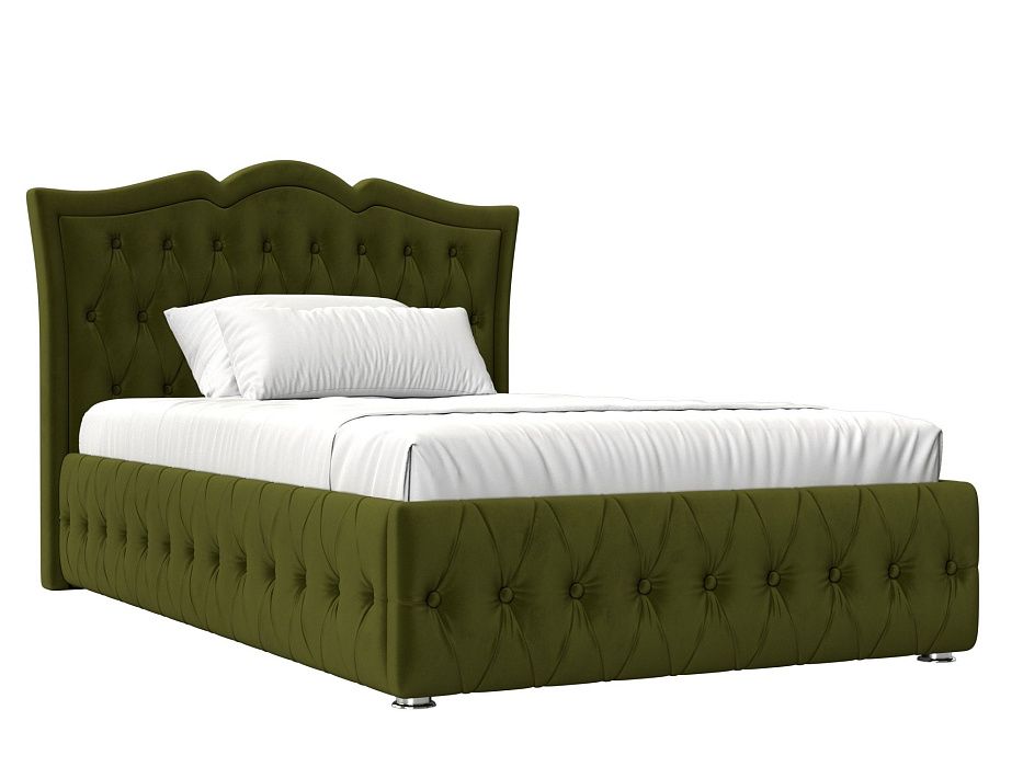 Интерьерная кровать Герда 140 (зеленый)