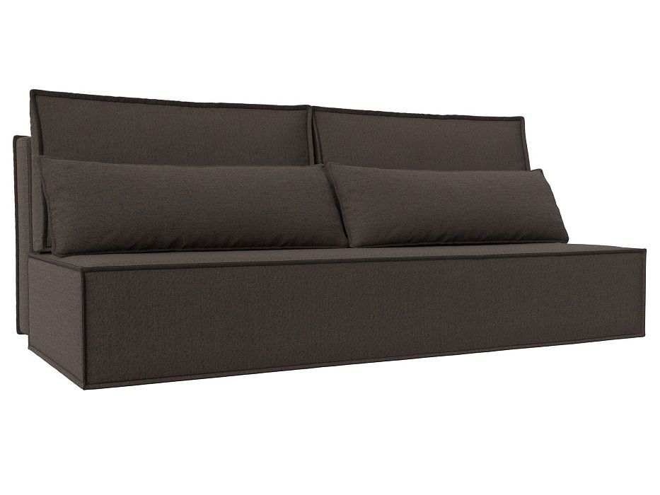 Прямой диван Фабио Лайт (амур коричневый)