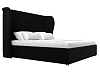 Интерьерная кровать Далия 160 (черный)