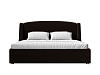Интерьерная кровать Лотос 160 (коричневый)