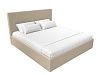 Интерьерная кровать Кариба 160 (бежевый цвет)