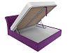 Интерьерная кровать Сицилия 160 (фиолетовый цвет)