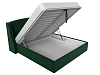 Интерьерная кровать Лотос 160 (зеленый)