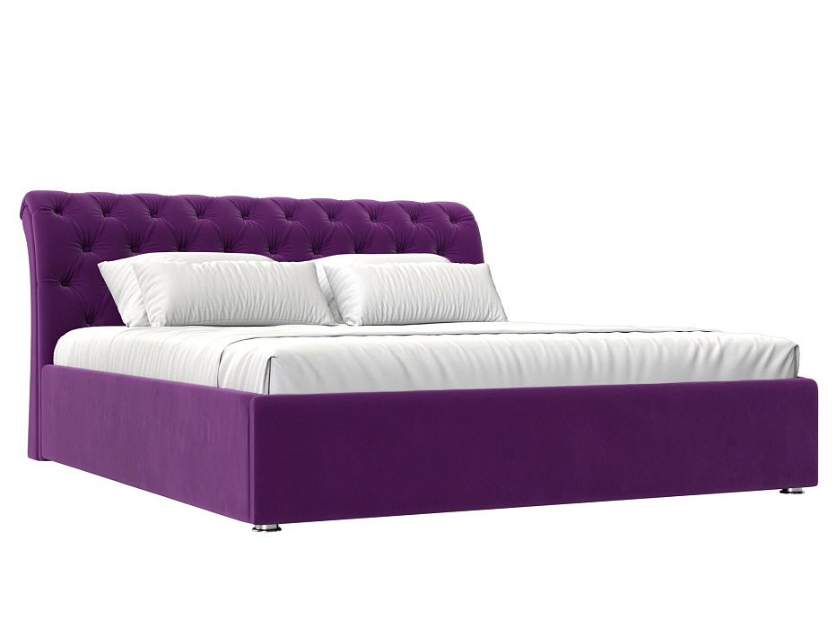 Интерьерная кровать Сицилия 160 (фиолетовый цвет)
