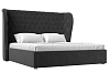 Интерьерная кровать Далия 160 (серый)